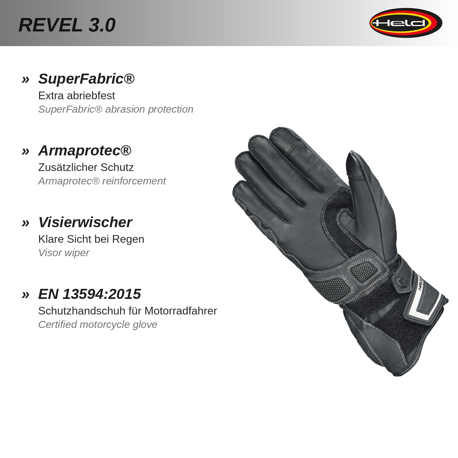 Revel 3.0 Sporthandschuh 