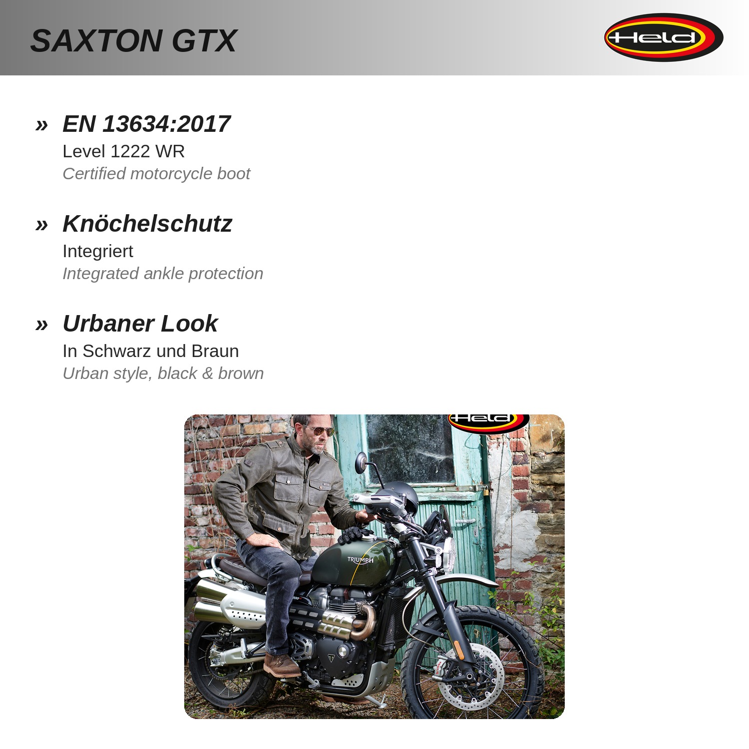 Saxton Bottes Gore-Tex