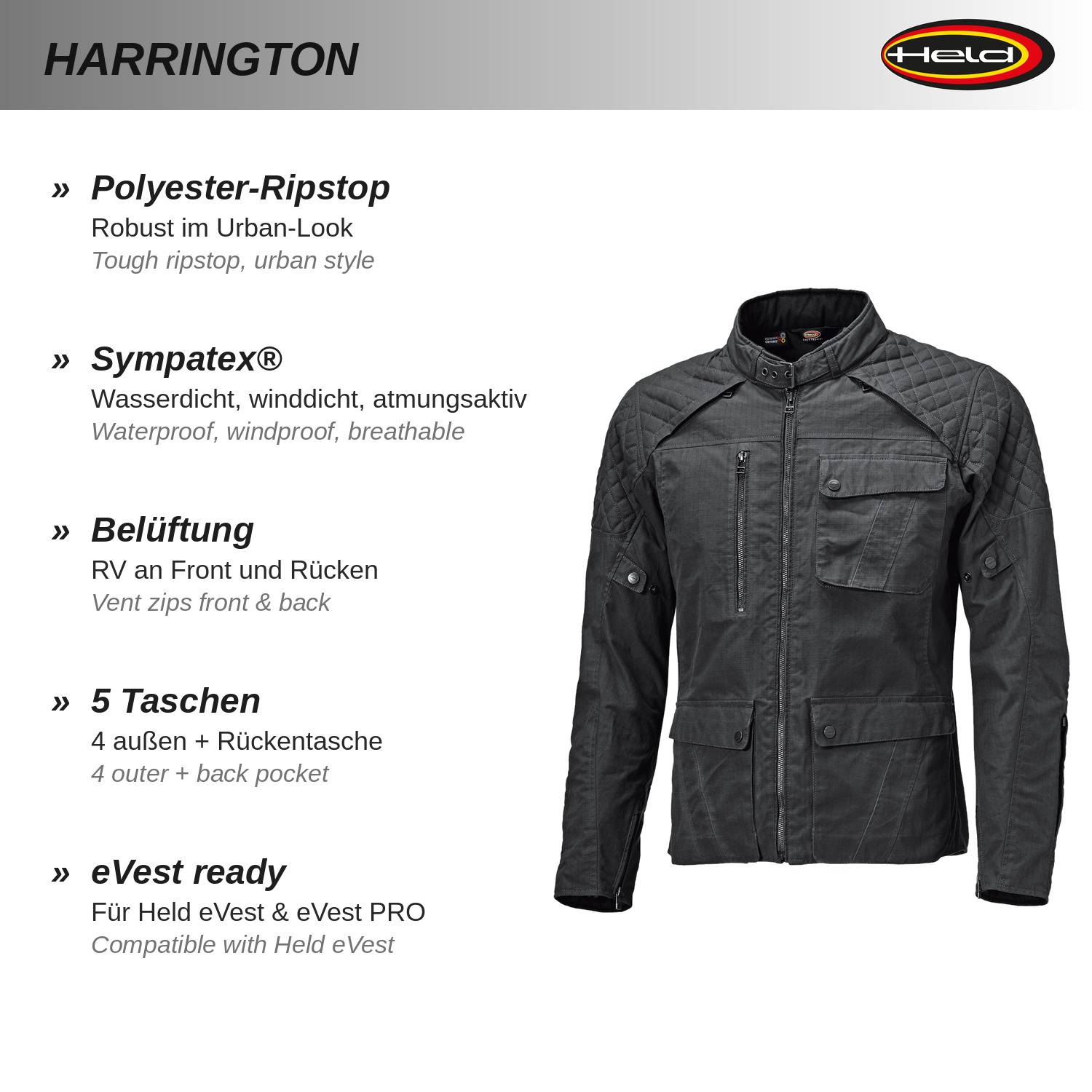 Harrington Chaqueta Urban