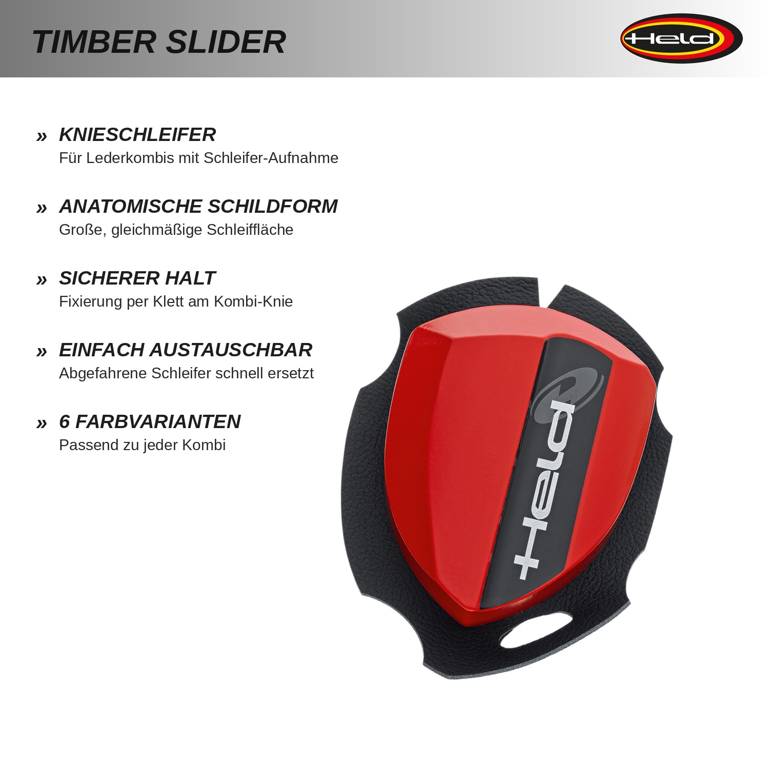 Timber Slider Knieschleifer aus Holz