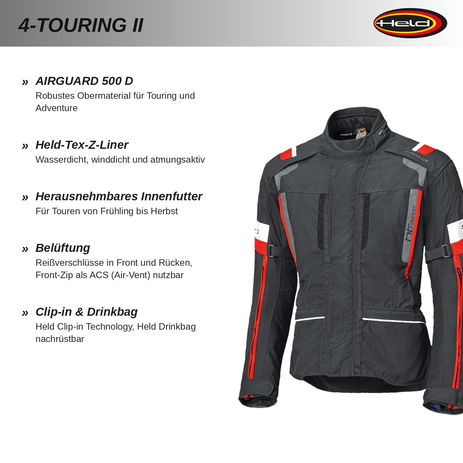 4-Touring II Veste touring