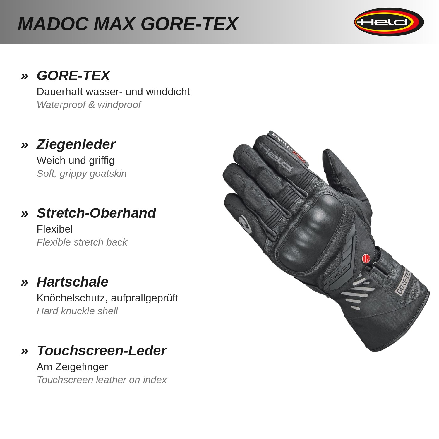 Madoc Max Gore-Tex® guanto