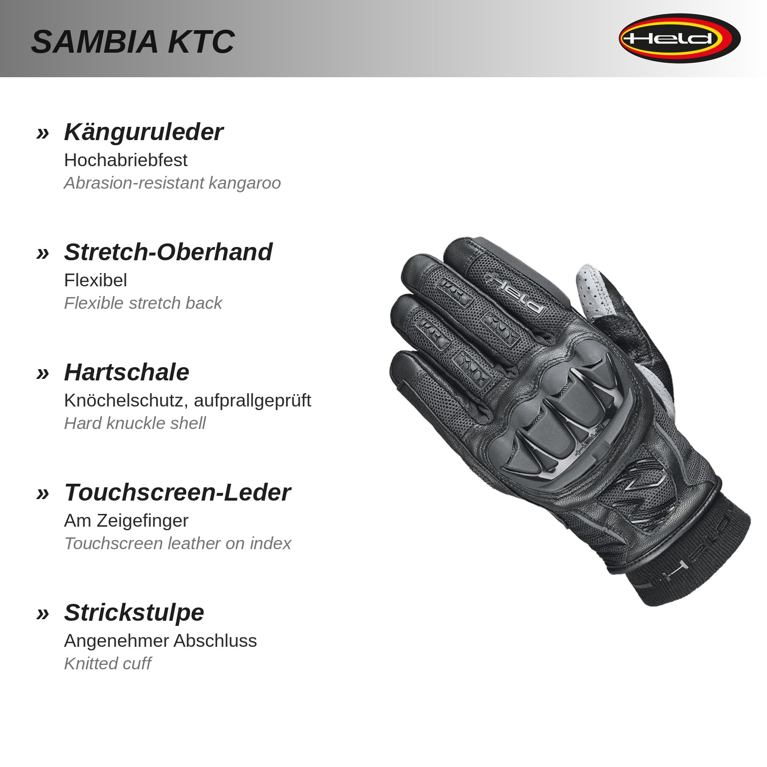 Sambia KTC Adventure glove