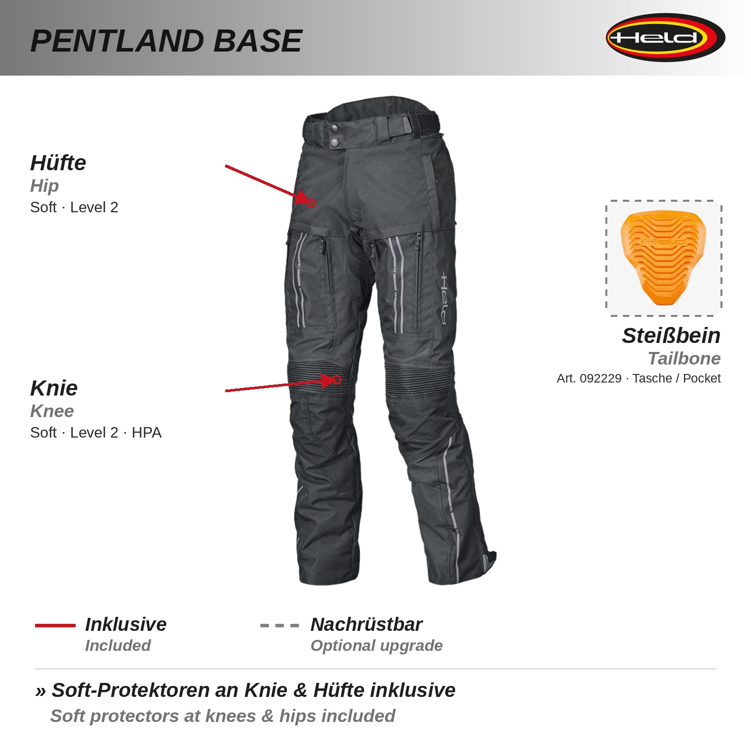 Pentland Base Pantalon touring 