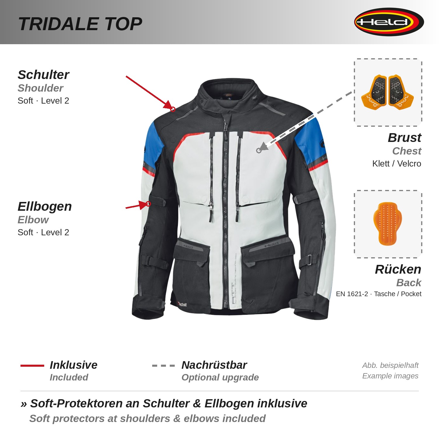Tridale Top Giacca da avventura