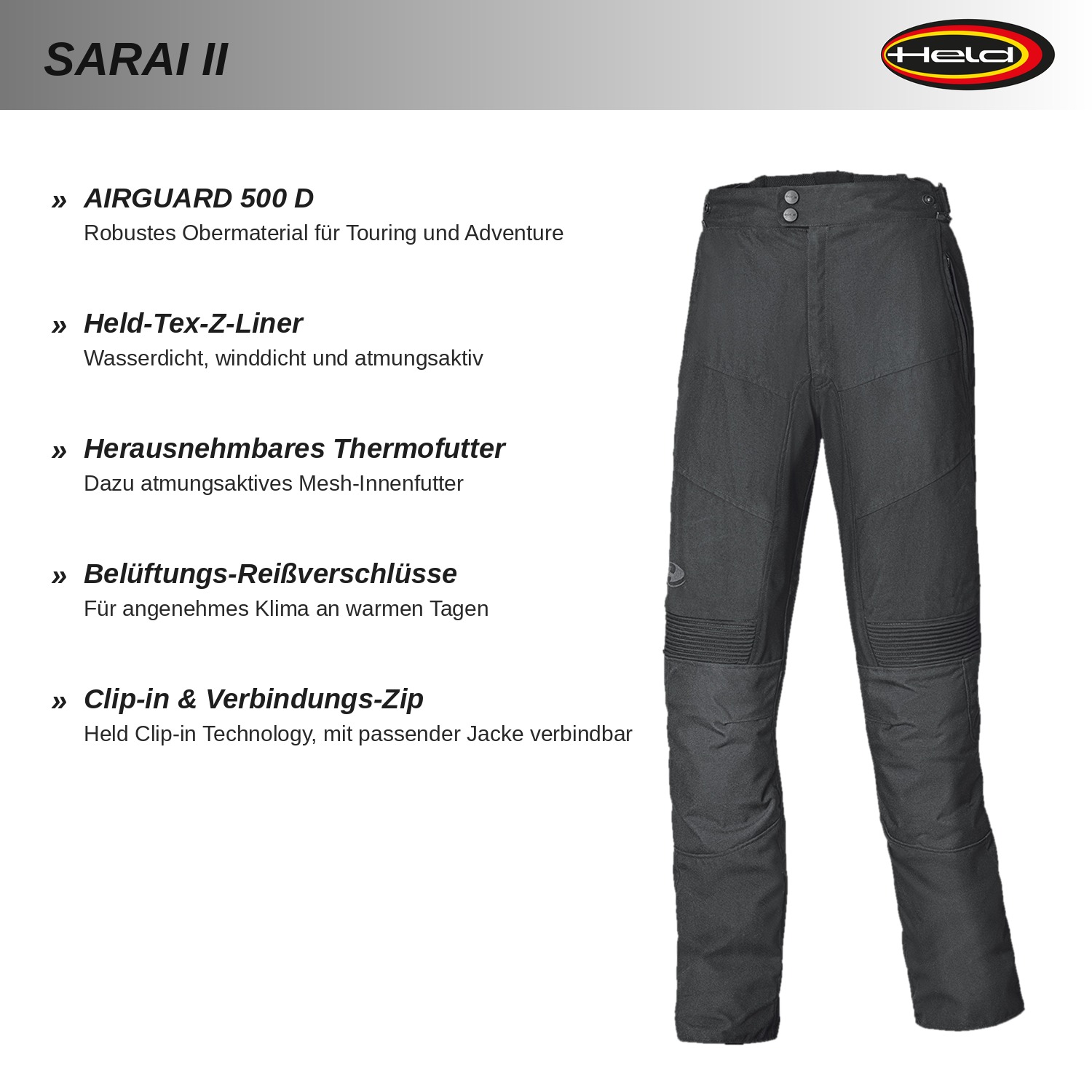 Sarai II Pantalon touring