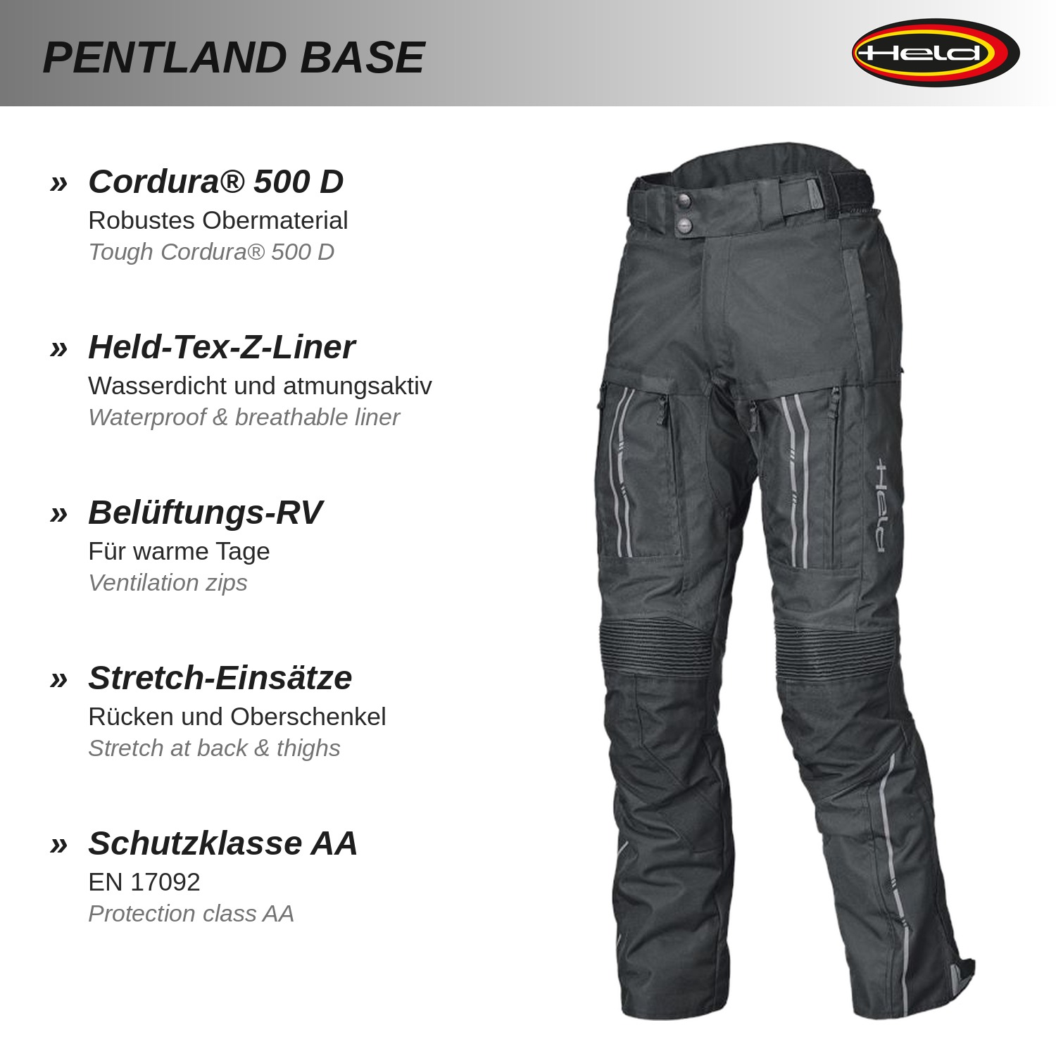 Pentland Base Pantalon touring 