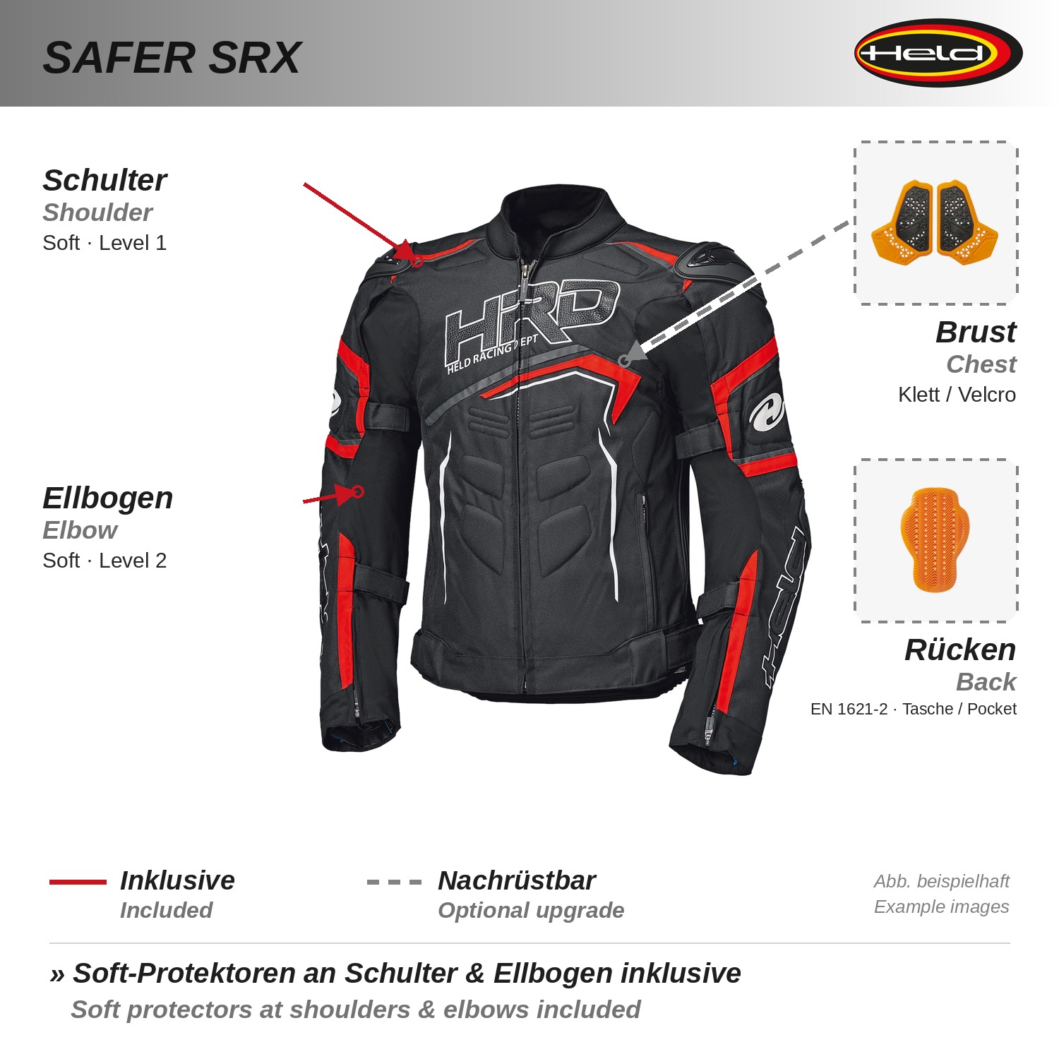 Safer SRX Sportliche Jacke